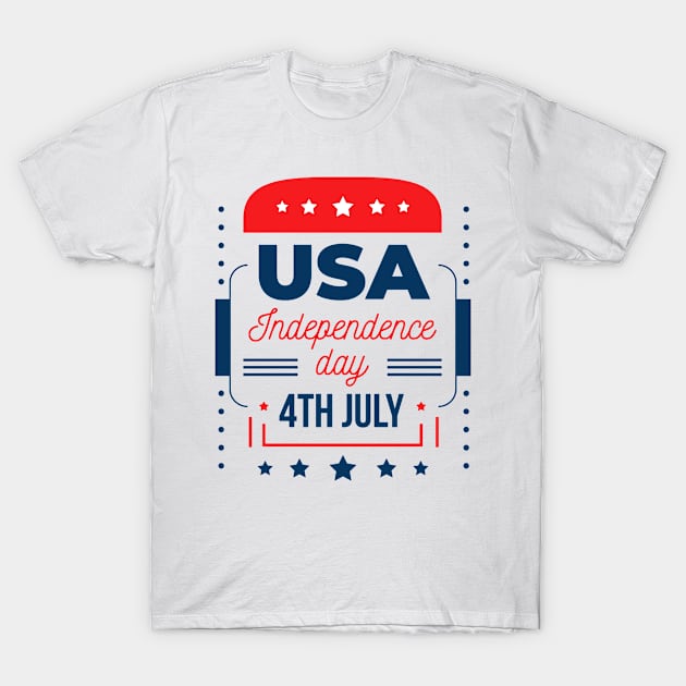 independence day T-Shirt by white.ink